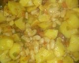 Foto del paso 3 de la receta Patatas al estragón con cúrcuma y chorizo