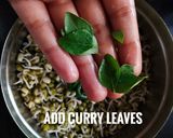 A picture of step 2 of Sprouted Moong Chilla.