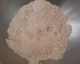 A picture of step 2 of Rajasthani churma.