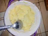 Creamy mashed potatoes
