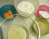 A picture of step 1 of Yogurt & Rice Flour Soft Soufflé Cheesecake.