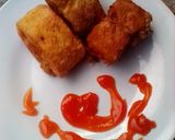 Foto langkah ke 5 dari resep Chicken egg roll ala restoran Jepang #menu sehatanak.