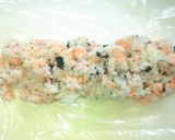 A picture of step 1 of Easy Rice Ball (Onigiri) for Babies.
