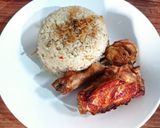 Foto langkah ke 8 dari resep Nasi liwet Teri Medan (Rice cooker).