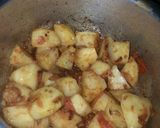 A picture of step 3 of Minced meat stew# author Marathon contest #.