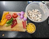 A picture of step 4 of Homemade pizza.