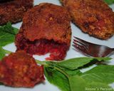 A picture of step 15 of Beetroot patty.