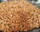 Foto langkah ke 5 dari resep Biji ketapang (biji-biji) gurih dan renyah tanpa santan.