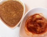 A picture of step 2 of Easy Authentic Rich Soy Milk Sesame Tantan Dipping Noodles.