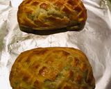 รูปขั้นตอนการทำที่ 3 ของ แซลมอนเวลลิงตัน (Salmon Wellington or Salmon En Croute)