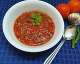 A picture of step 3 of Mexican Charred Tomato Garlic Salsa.
