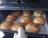 Foto del paso 10 de la receta Bollos árabes con hinojo y sésamo