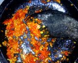 Foto langkah ke 2 dari resep Sambel terancam kacang panjang ikan viral.