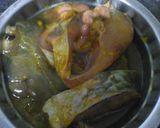 A picture of step 2 of Coriander  lemon  fish curry.