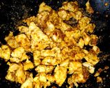 A picture of step 2 of Fajita Spaghetti.