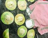 Rainbow Karanji/Gujiya with rava,dry fruits and coconut filling recipe step 4 photo