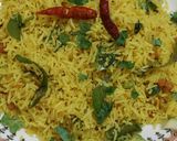 A picture of step 4 of Raw Mango Rice.
