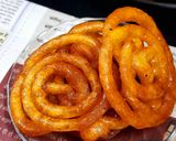 A picture of step 6 of Instant Jalebi.