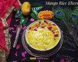 A picture of step 7 of Mango Rice Kheer / Mango Rice Pudding.