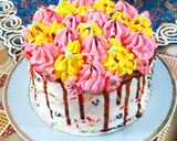 عکس مرحله 3 از دستور 🎂کیک تولد (دخترکوچولوم😘)