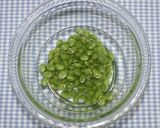 A picture of step 9 of Aiba’s Edamame Peperoncino Pasta with Dried Edamame.