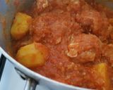 A picture of step 5 of Simply chicken curry.
