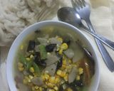 Foto langkah ke 5 dari resep Tumis Bakso Buncis Jagung Jamur Kuping & Wortel.