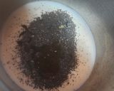 A picture of step 2 of Jaggery ginger tea.