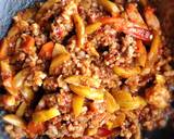 อินทผลัมผัดพริกแกงกุ้งหมูสับ🍋 วิธีทำสูตร 3 รูป