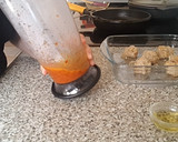 Foto del paso 14 de la receta: Albóndigas de Sepia en salsa de piquillos y puré de patatas