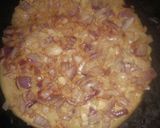 A picture of step 3 of Pyaz rôti With shakkar.