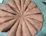 A picture of step 4 of Purple Sweet Potatoes Bread with butter&milk filling.