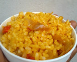 A picture of step 6 of Simple Onion Rice.