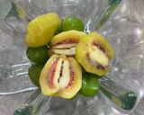 Foto langkah ke 2 dari resep Jus Kiwi, Anggur & Apel.