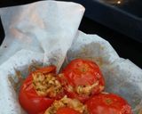 A picture of step 7 of Mediterranean Style Stuffed Tomatoes.