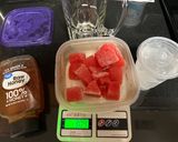 A picture of step 1 of Watermelon smoothie.