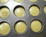 A picture of step 6 of Pistachio Cheesecake.