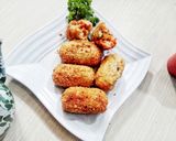 Foto langkah ke 6 dari resep Kroket Talas Ragout.