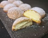 Choux au Craquelin - Krémes puffancsok recept fázis 9 fotója