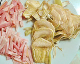 Foto del paso 4 de la receta: Tortilla de alcachofas, bacon y judías blancas