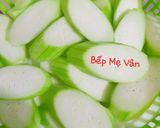 Hình bước làm 1 của món Lòng vịt xào mướp