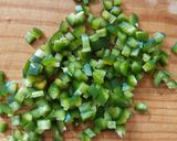 A picture of step 3 of Pineapple Pico de Gallo.