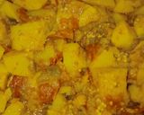 A picture of step 3 of Baingan aloo ki sabji.