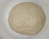 A picture of step 1 of Stuffed mince meat bread.
