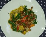 Foto langkah ke 8 dari resep Tumis Tauge Tahu Kacang Panjang.