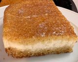 صورة لخطوة 2 من وصفة بسبوسة محشية 🥧