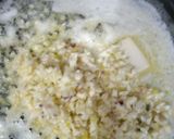 A picture of step 2 of Spinach Corn Sandwich.