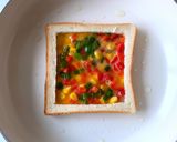 A picture of step 6 of Pocket pizza toast.