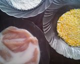 Foto langkah ke 2 dari resep Chicken cordon bleu.