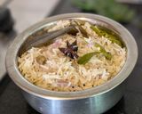 A picture of step 6 of Coconut milk rice.